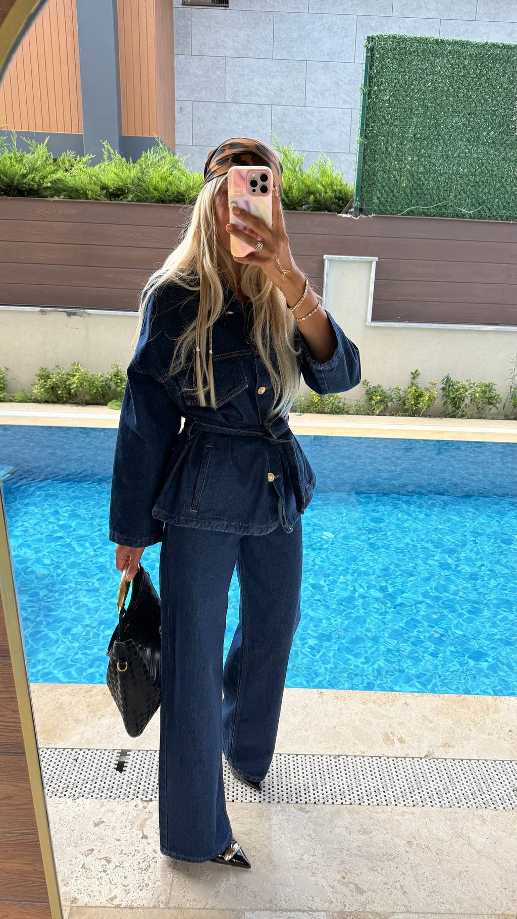 Oversize Ceket & Pantolon - Lacivert