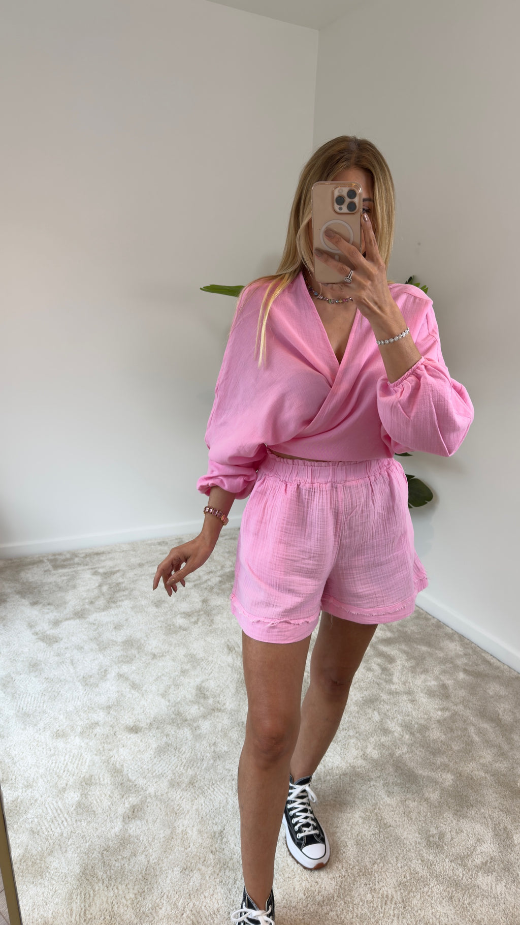 Moye İkili Takım Pembe