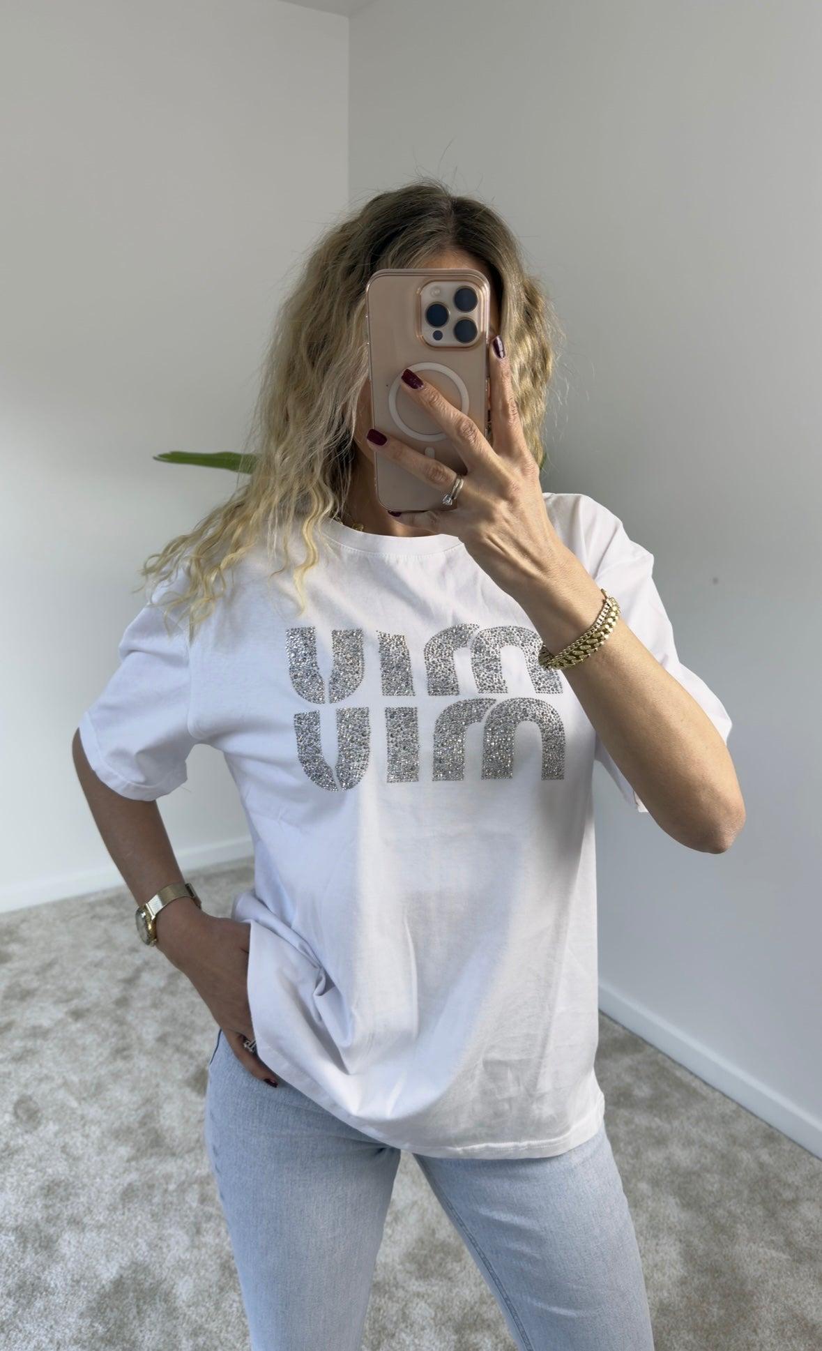 Miu Miu Beyaz Tişört