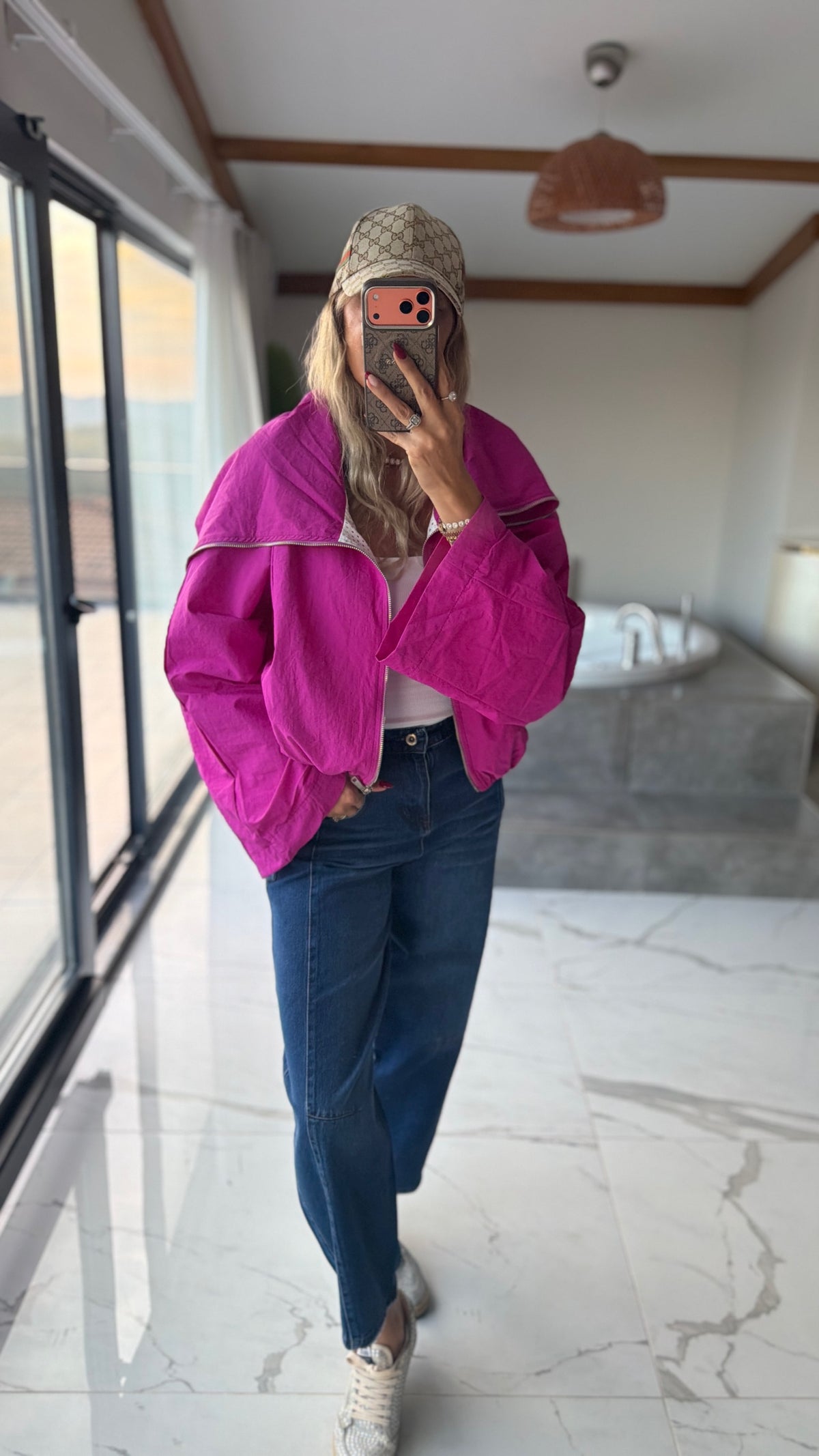 Zr Barbie Girl Fuşya Ceket