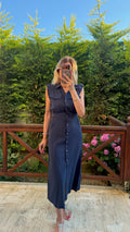 Blue Coast Bel Detaylı Elbise