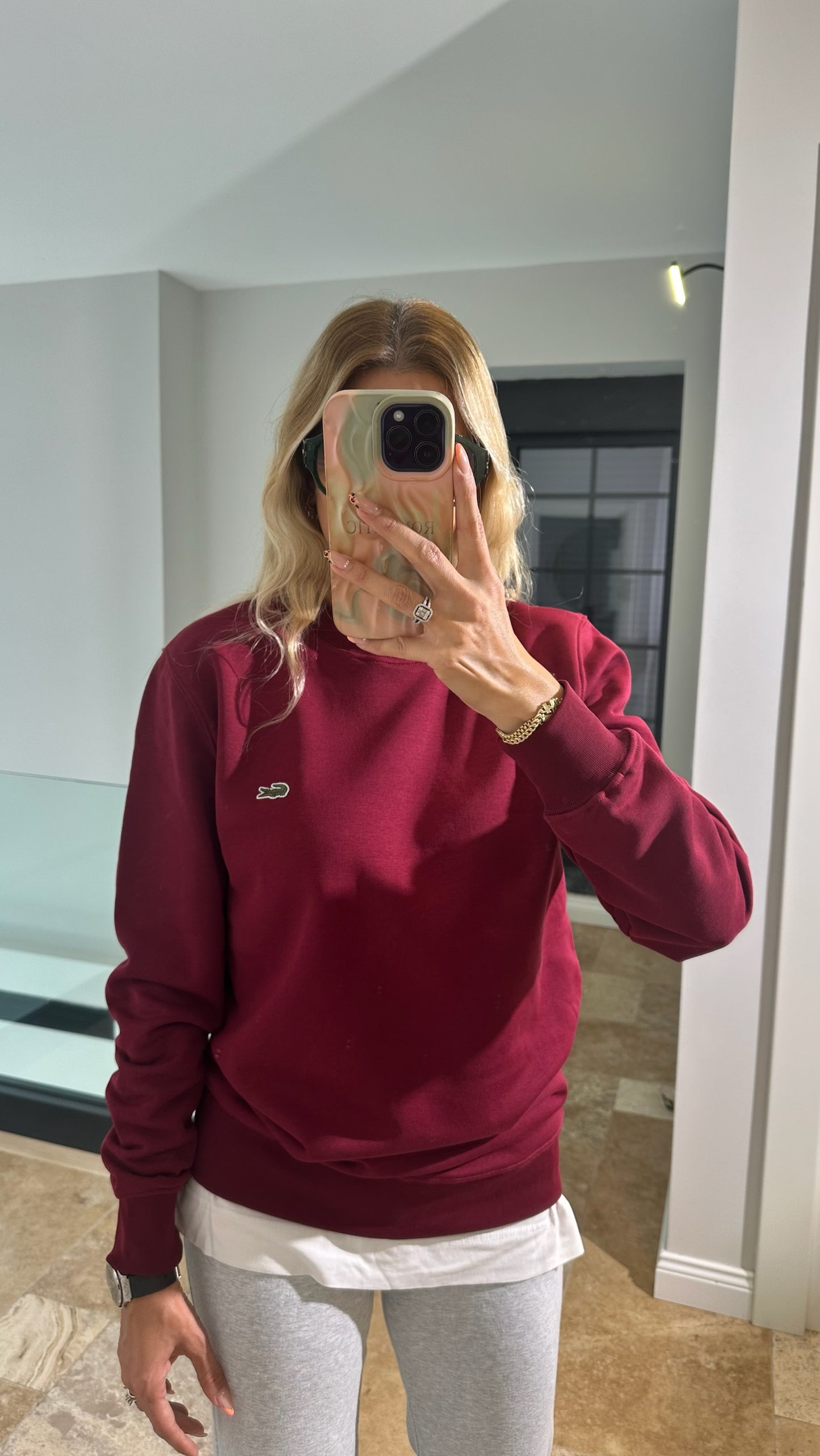 Lcste Sweat Bordo