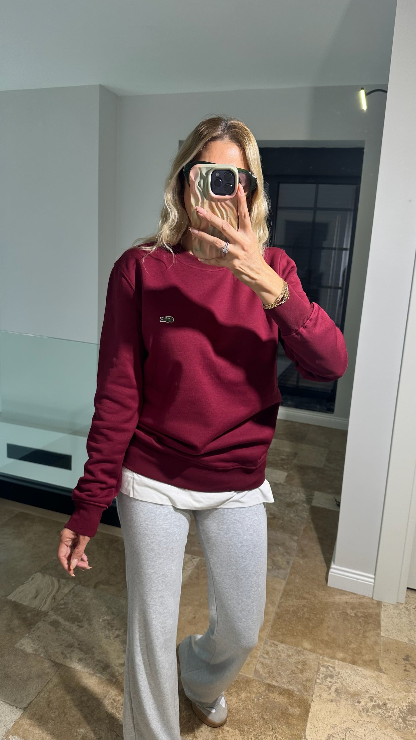 Lcste Sweat Bordo