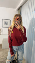 Ysl Bordo Premium Triko