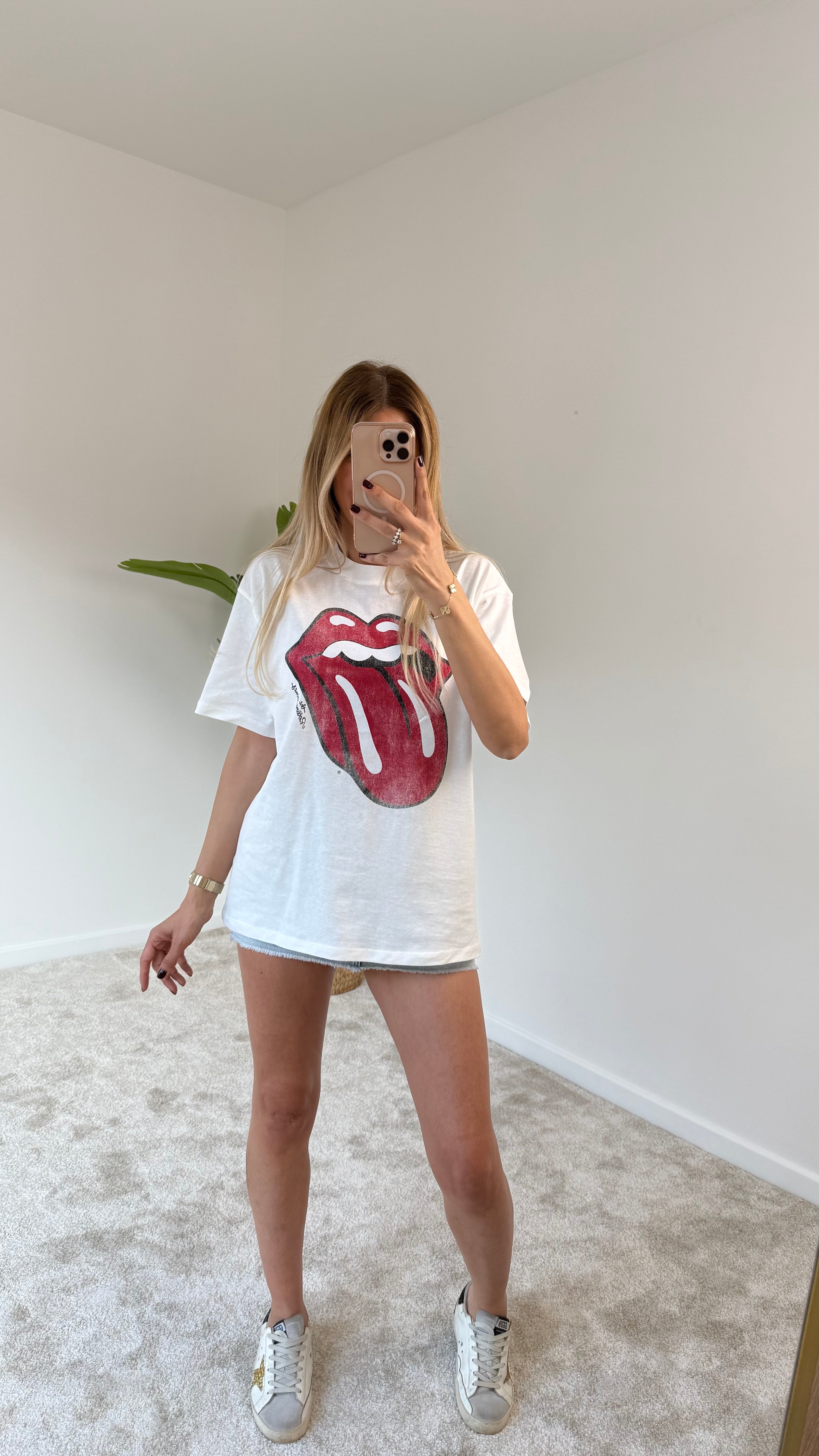 Rolling Stones Dilli Tişört Basic