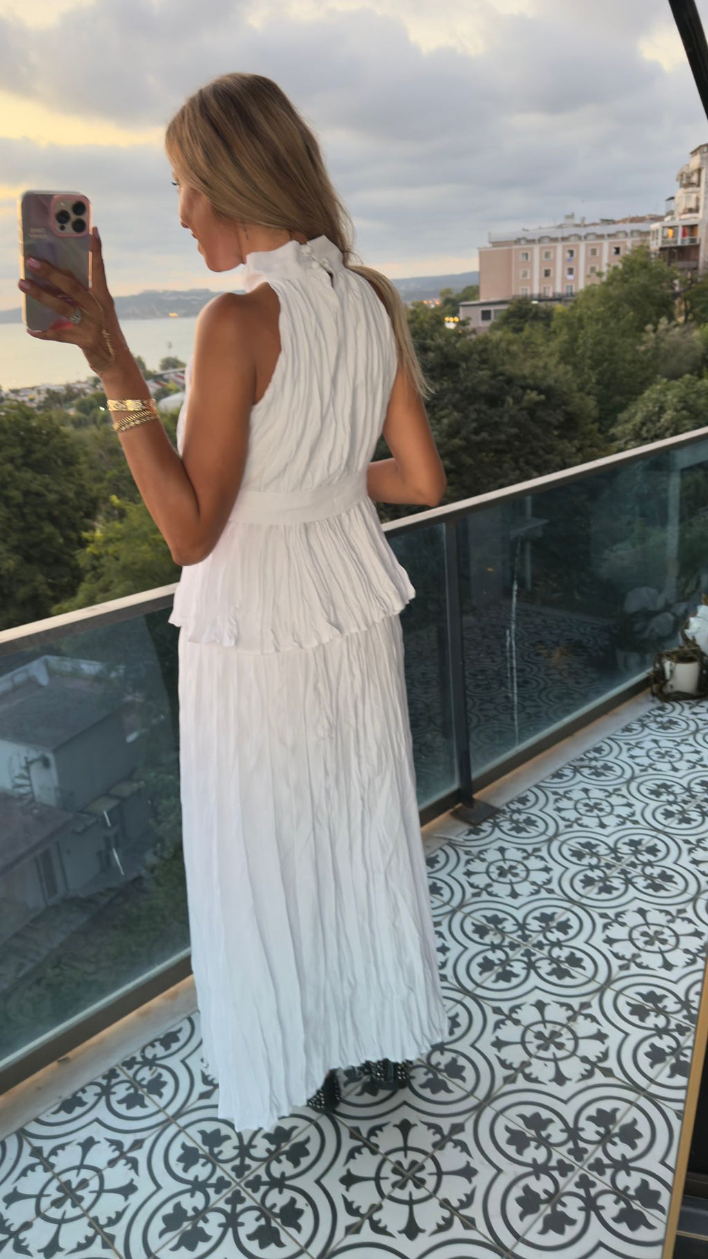 Miss Deniz Kabuğu Takım Beyaz