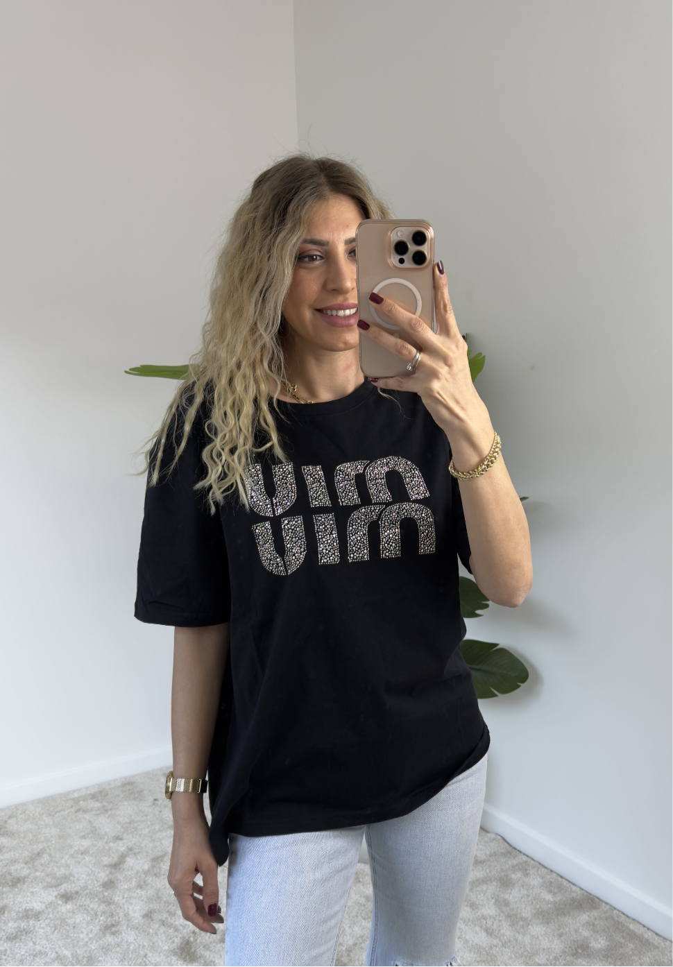 Miu Miu Siyah Tişört