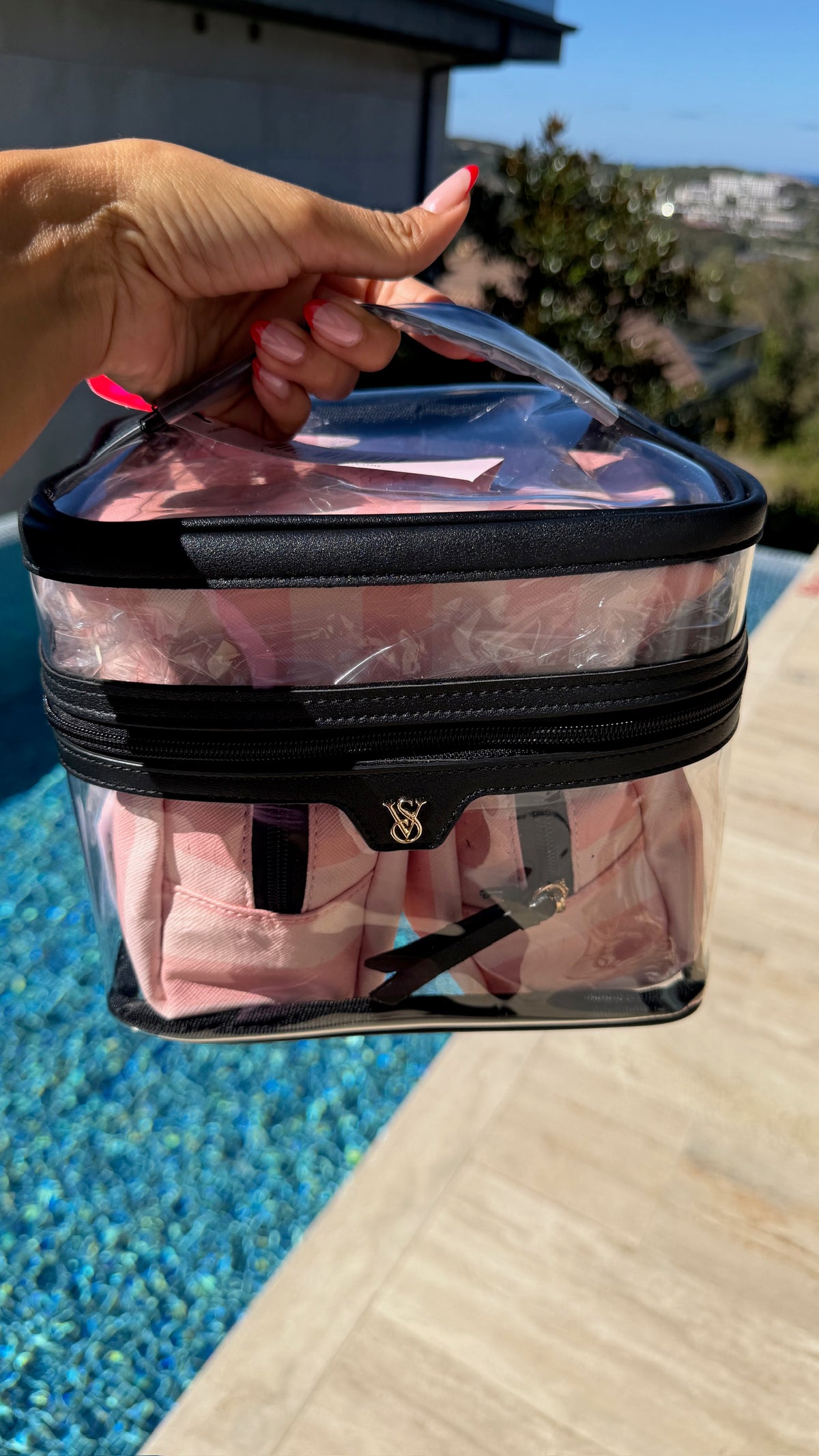 VS Classic Pink  Makyaj Çantası 4’lü