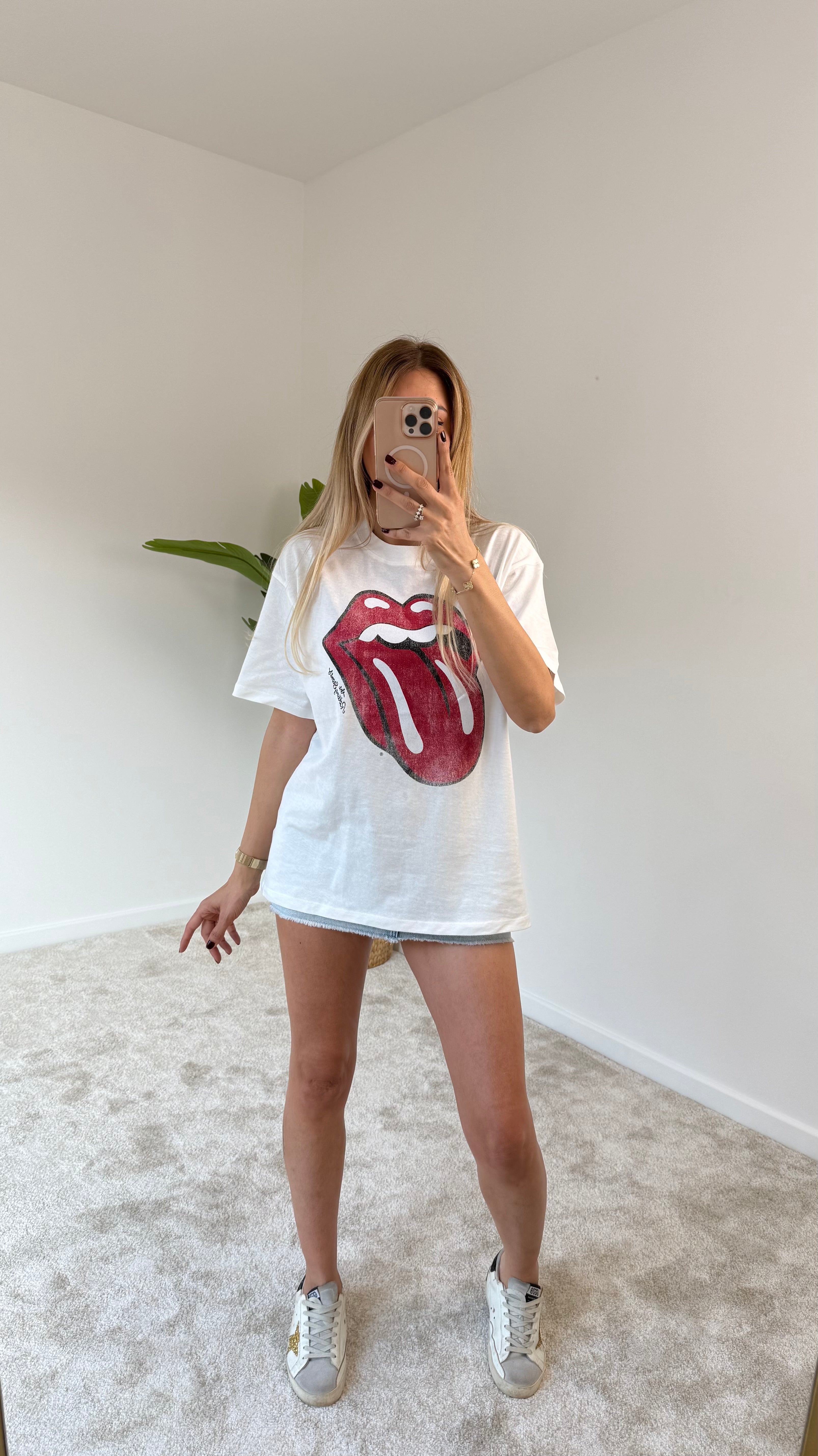 Rolling Stones Dilli Tişört Basic