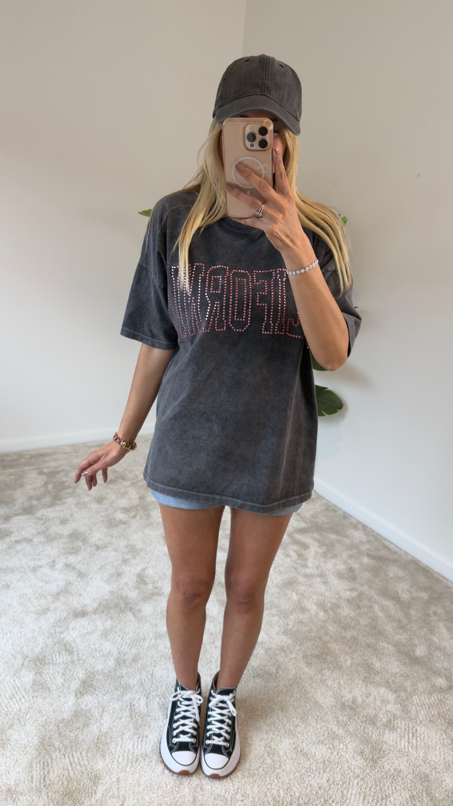California Tişört Siyah Basic