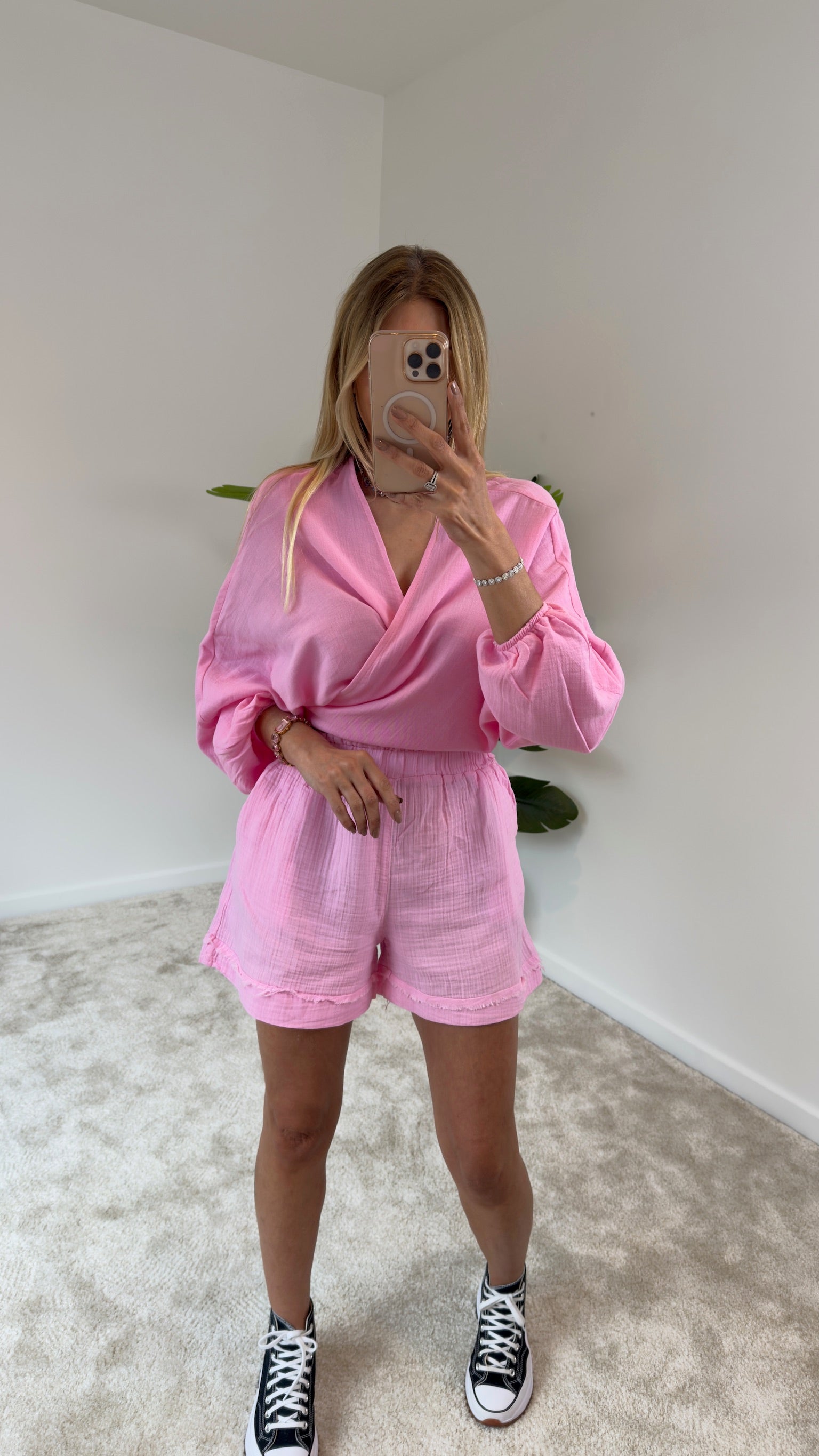Moye İkili Takım Pembe
