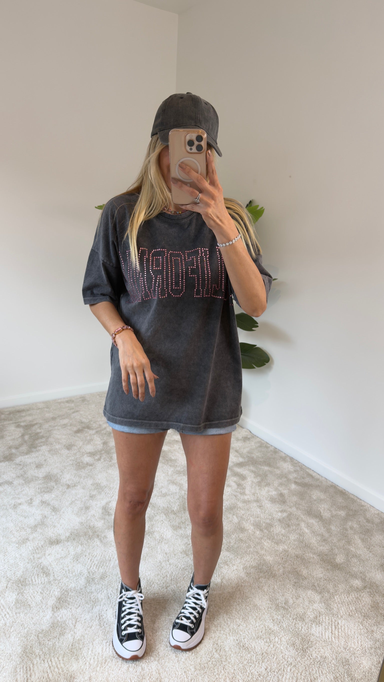 California Tişört Siyah Basic