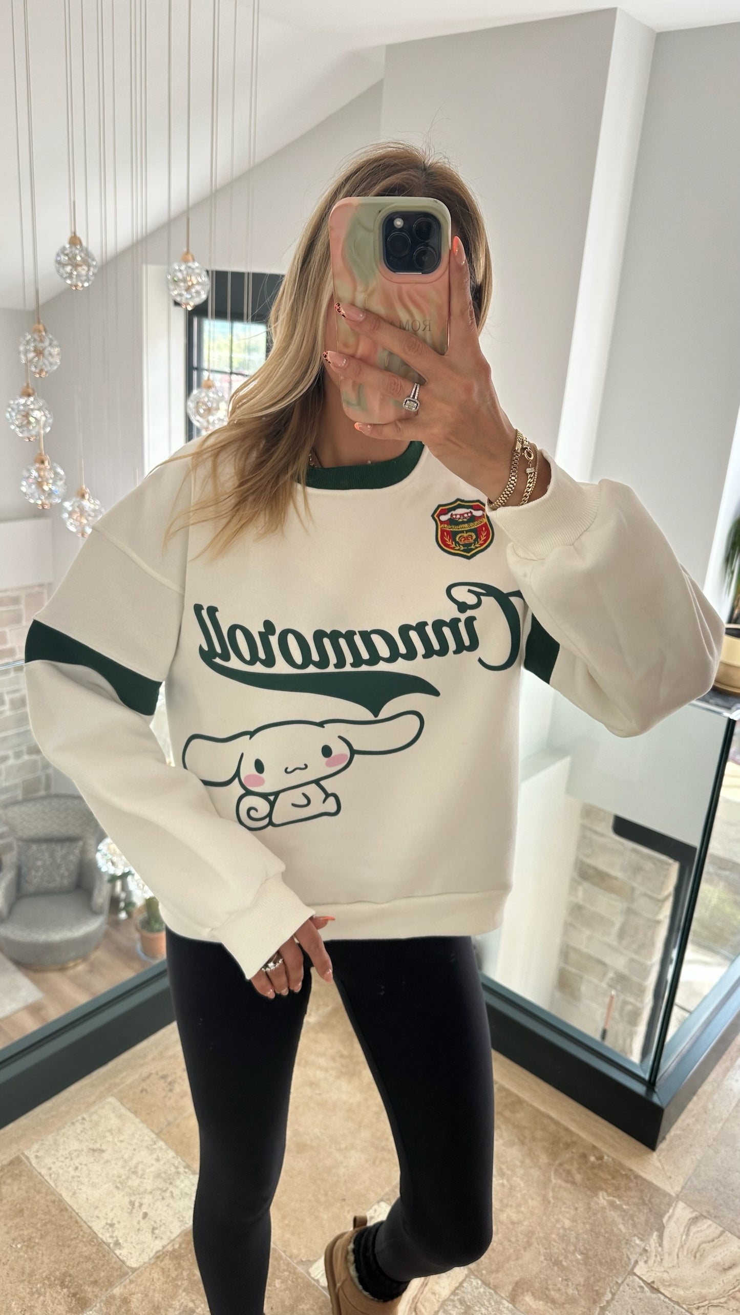 Cinnamoroll Baskılı Sweat