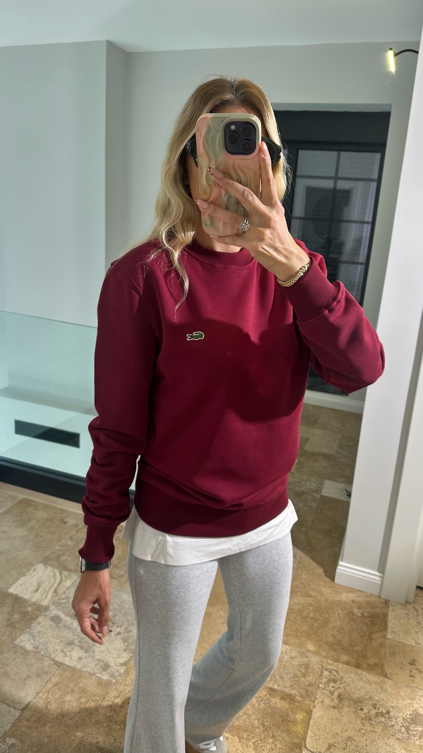 Lcste Sweat Bordo