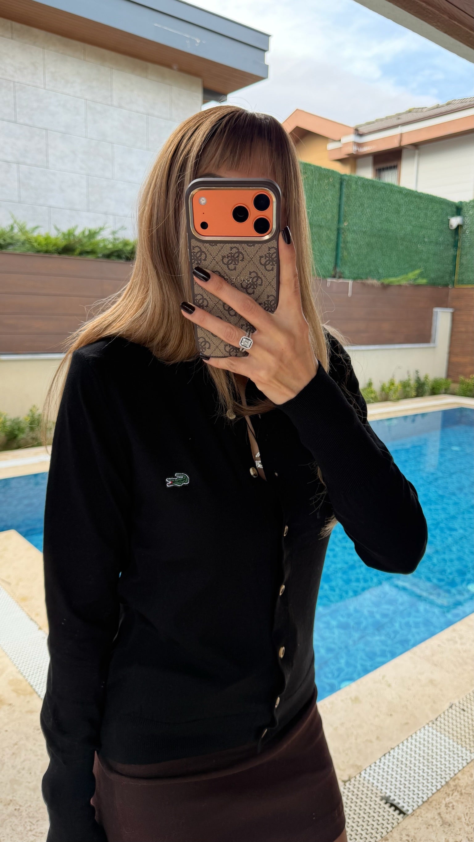 LCT Yumoş Triko Hırka Siyah