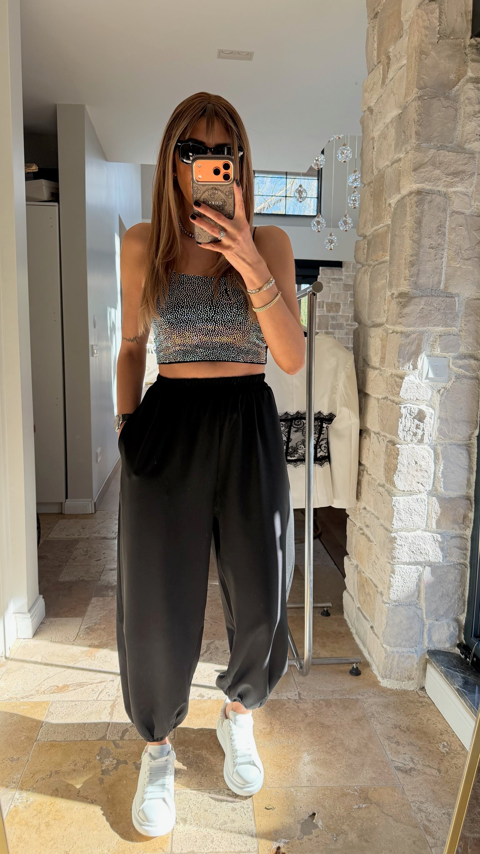 Relax Şalvar Model Pantolon Siyah