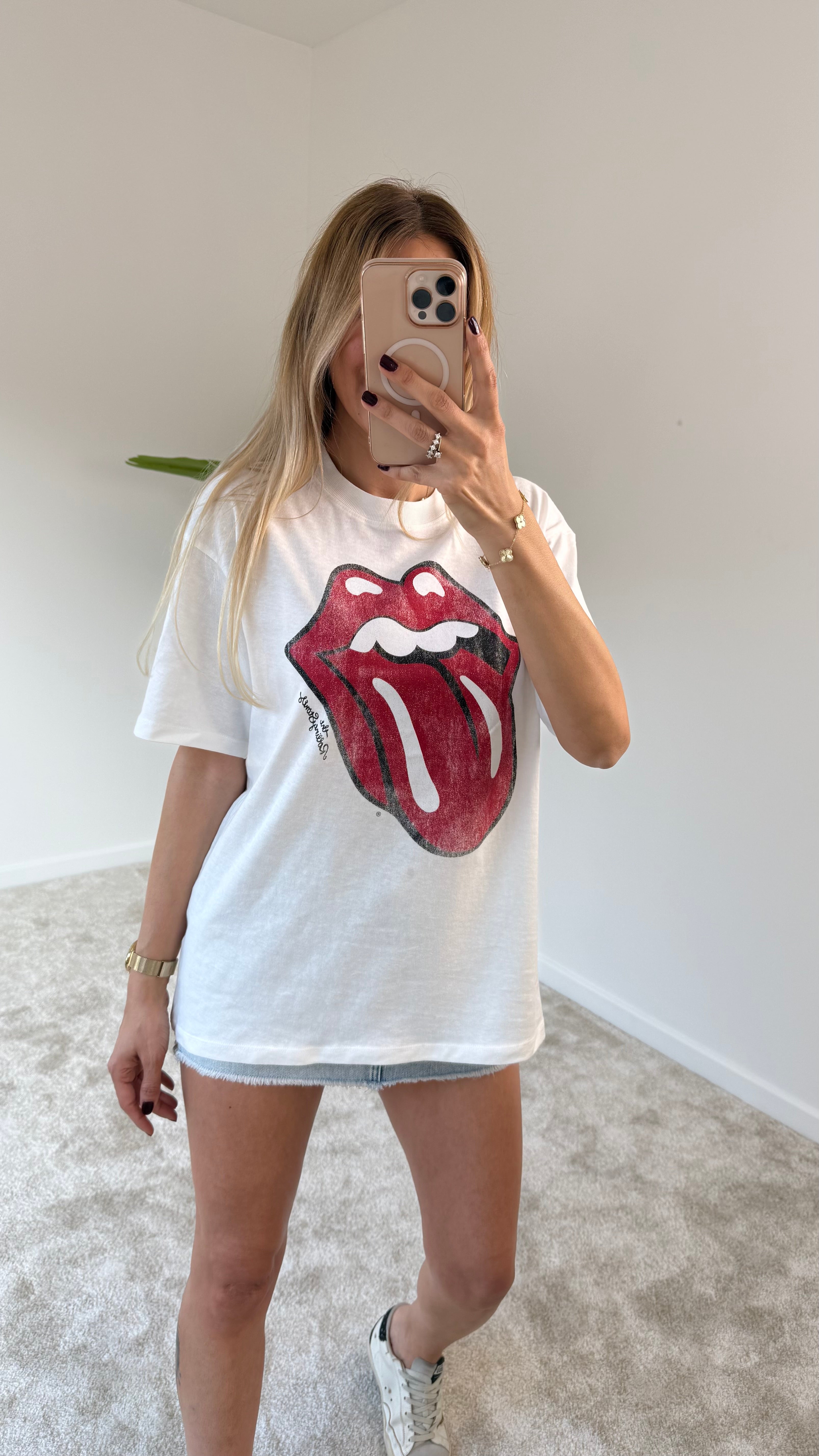 Rolling Stones Dilli Tişört Basic