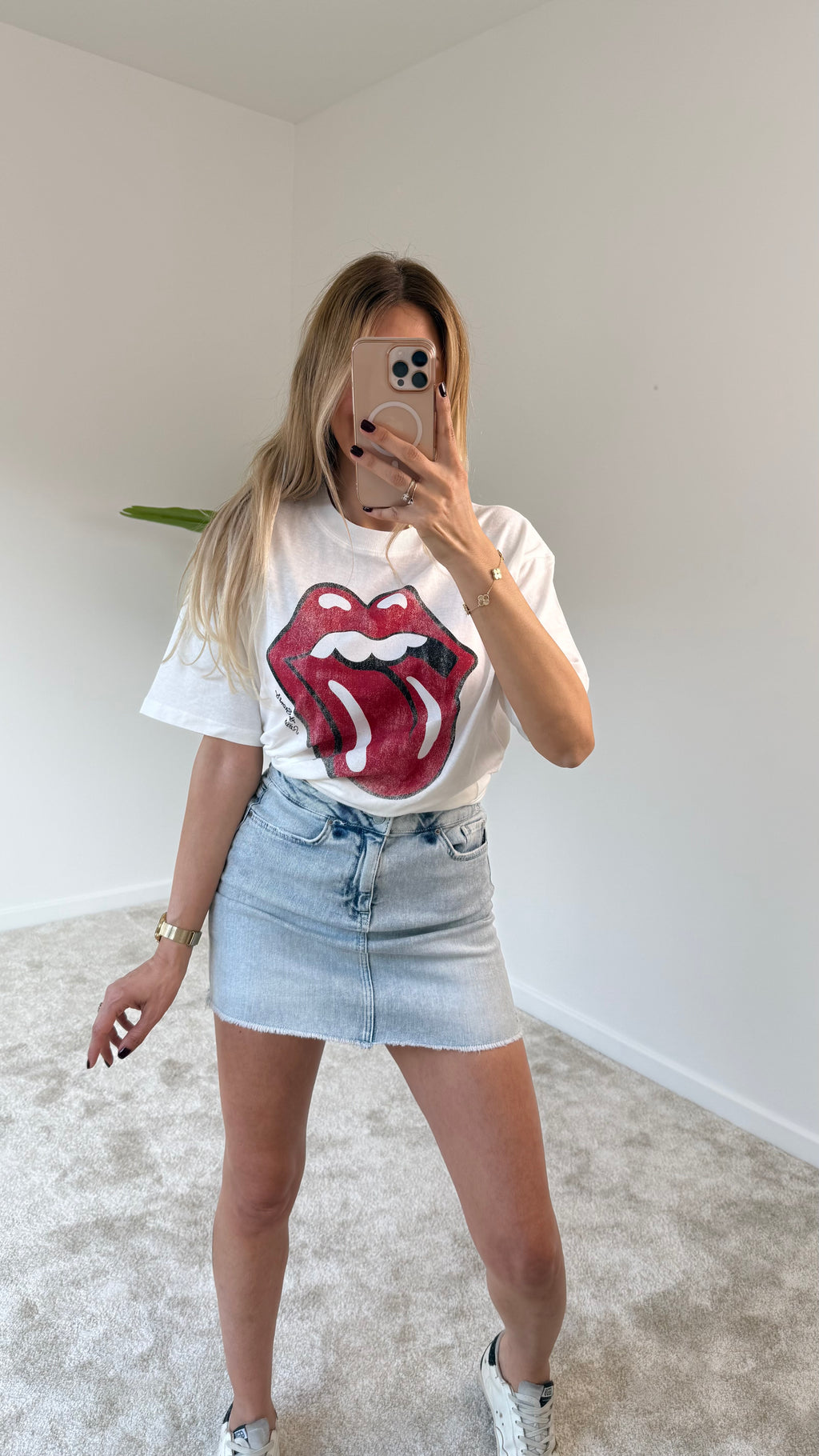 Rolling Stones Dilli Tişört Basic