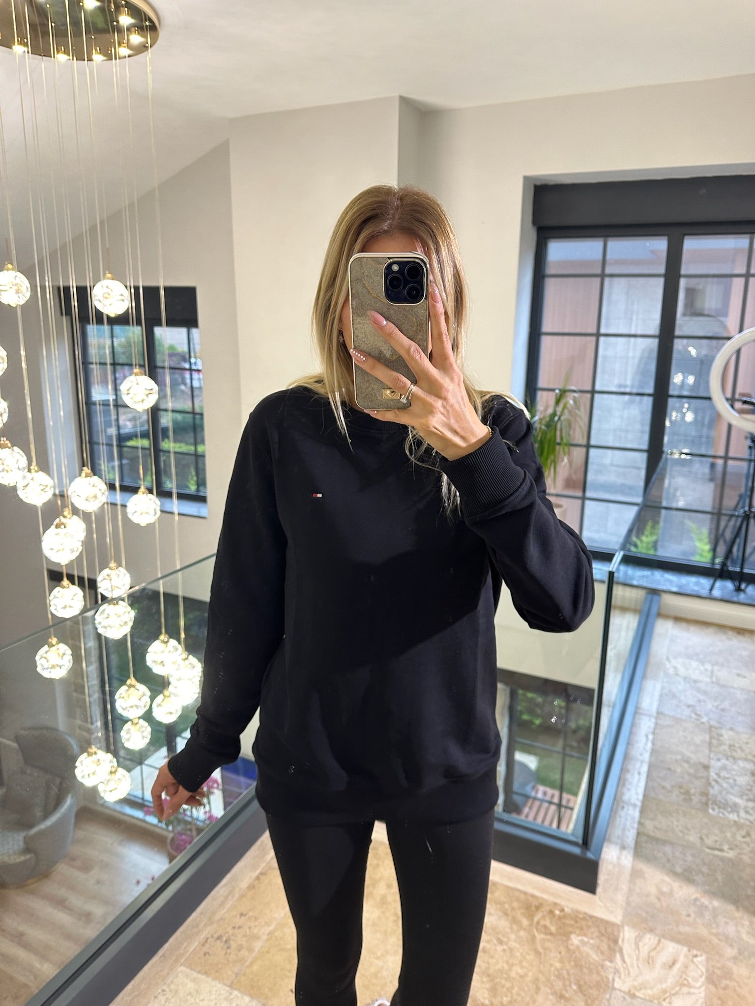 TMMY Sweat Siyah
