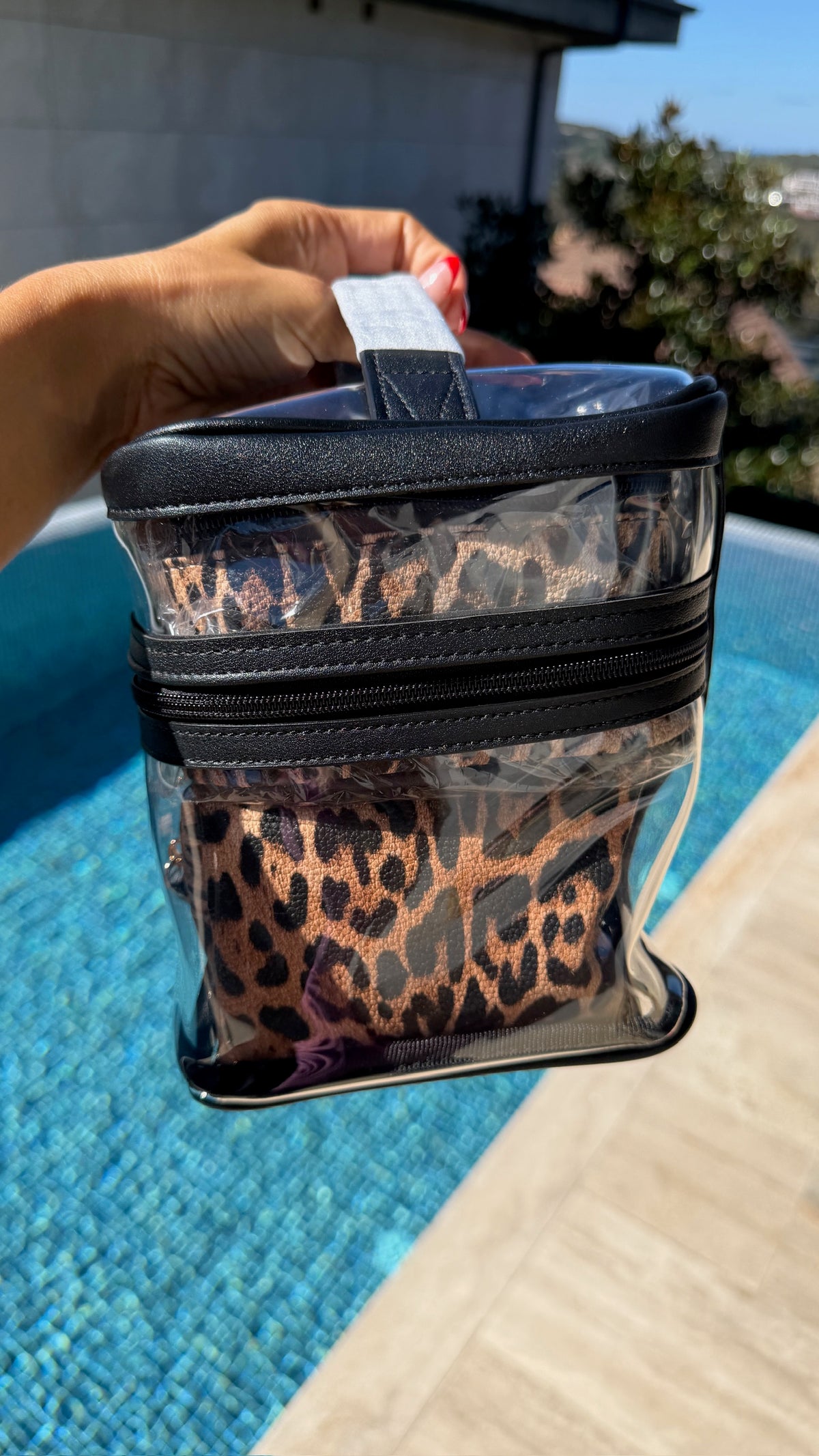 VS Leopard Makyaj Çantası 4’lü