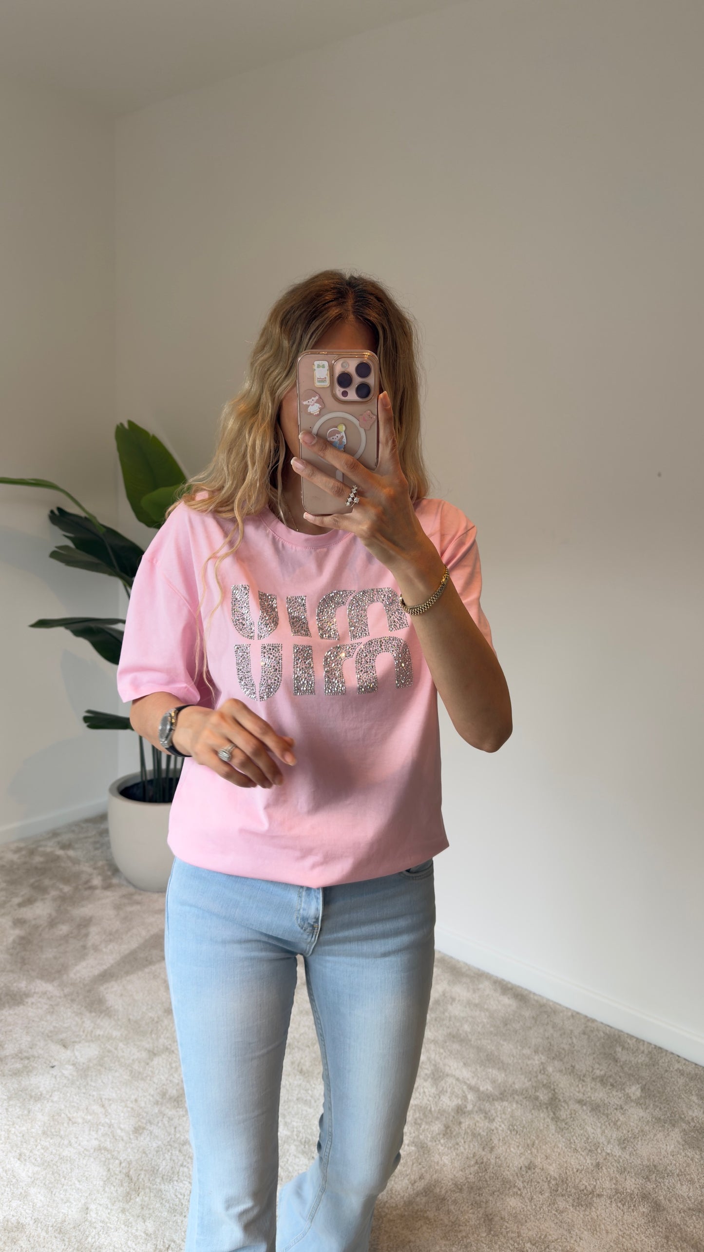 Miu Miu Pembe Tişört