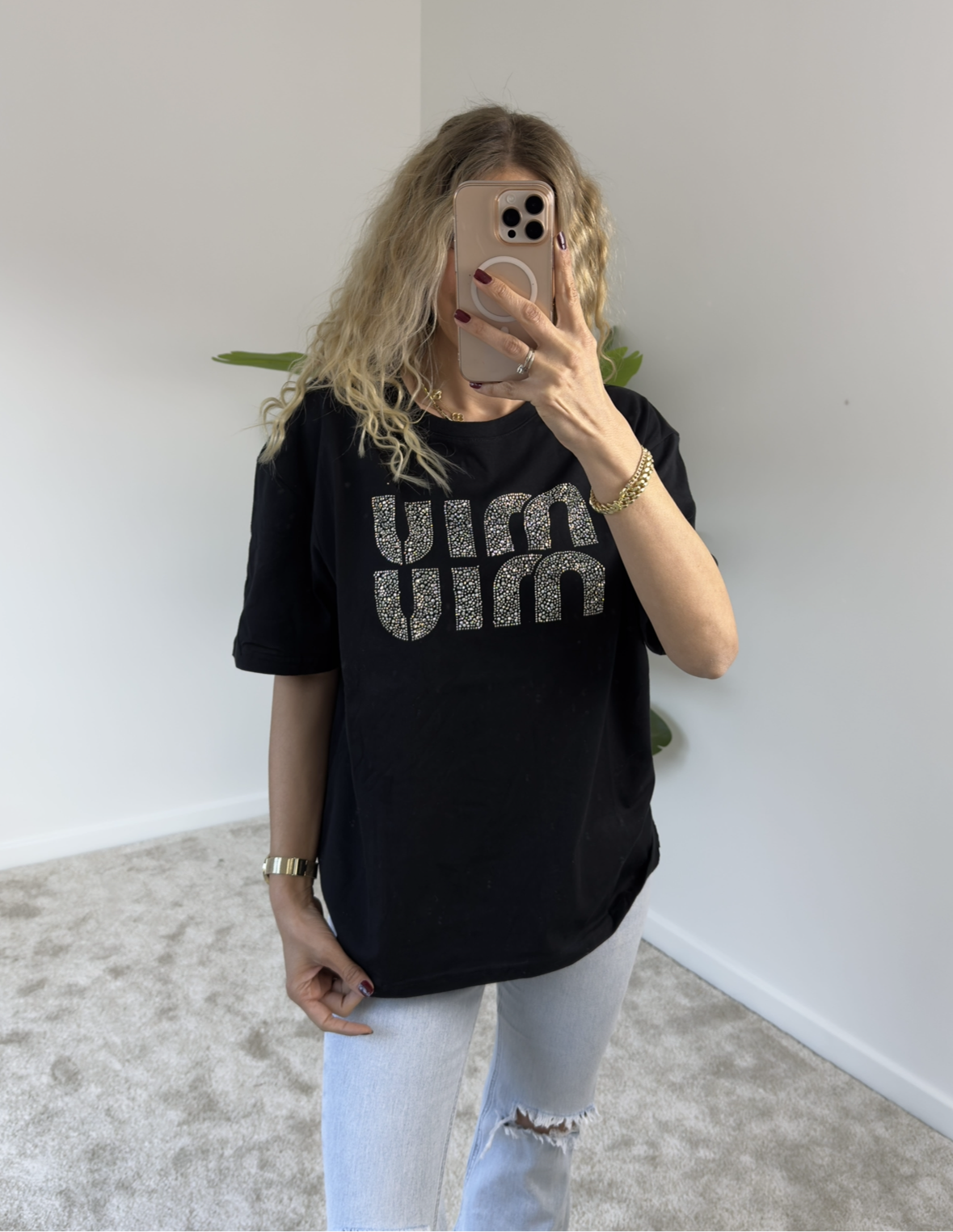 Miu Miu Siyah Tişört