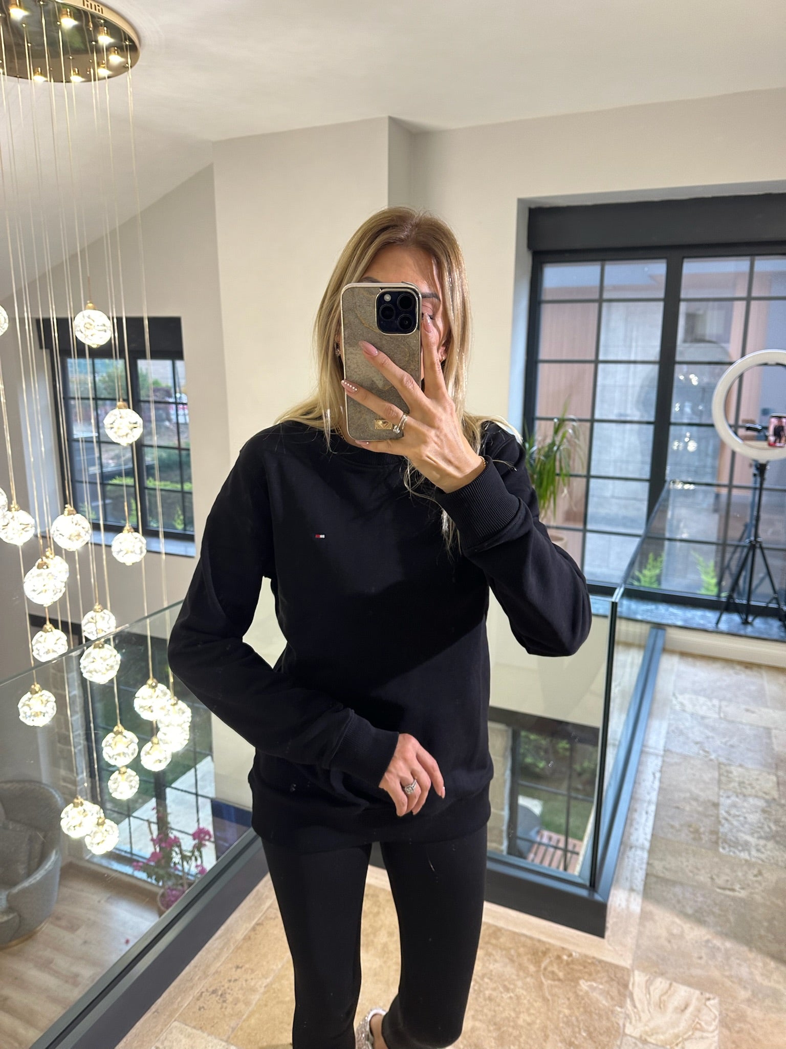 TMMY Sweat Siyah