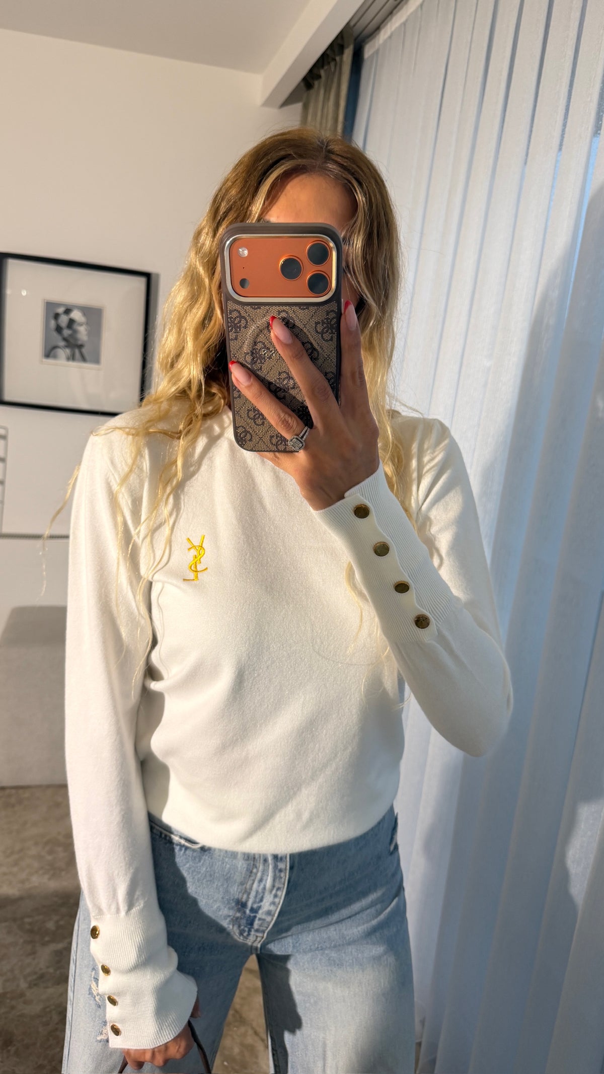 Ysl Ekru Premium Triko