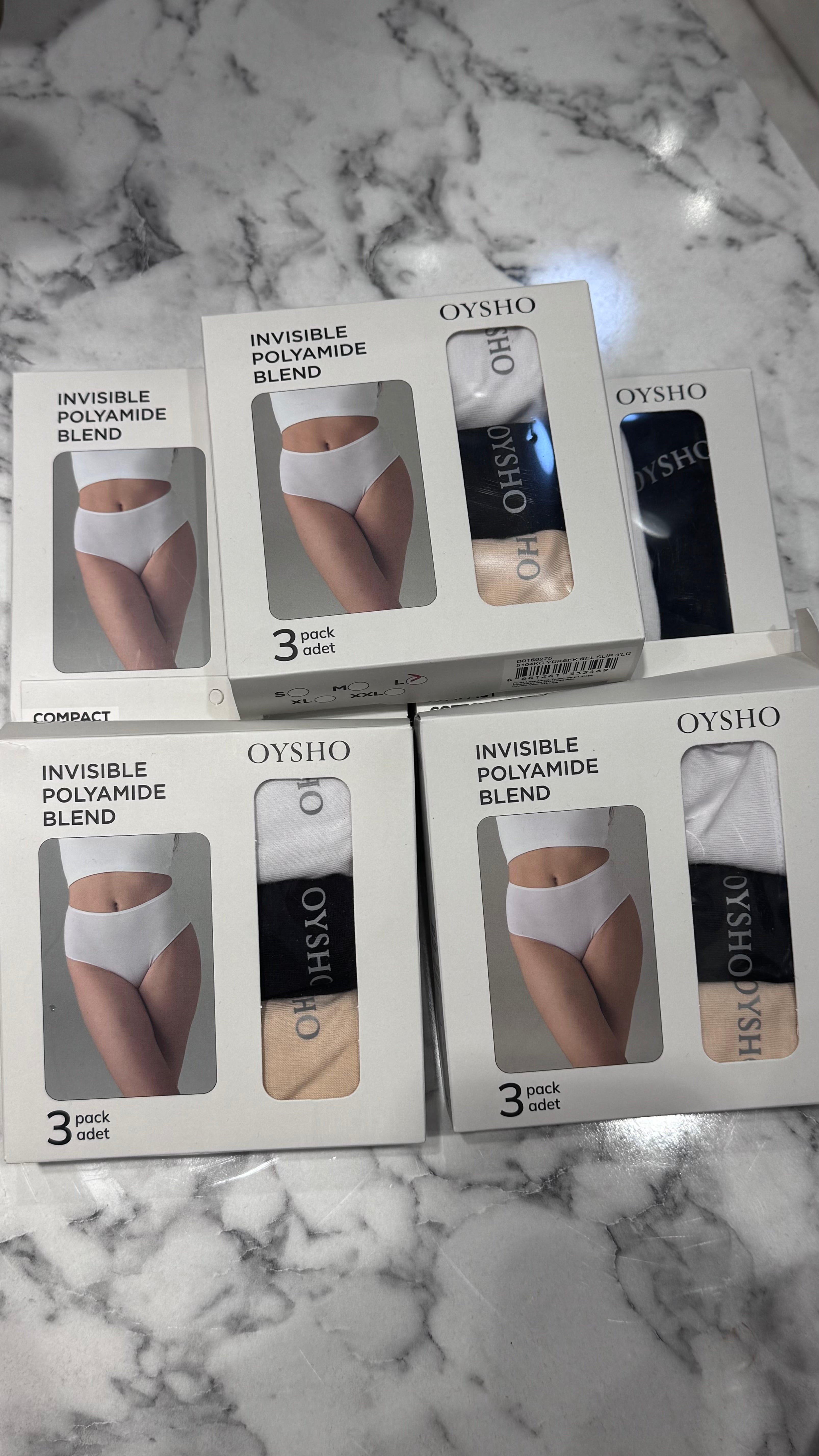 Oysho Yüksek Bel Slip 3’Lü