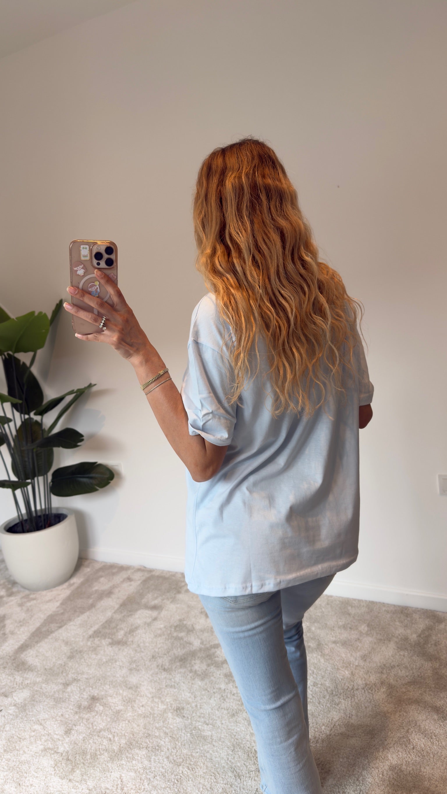 Miu Miu Bebe Mavi Tişört