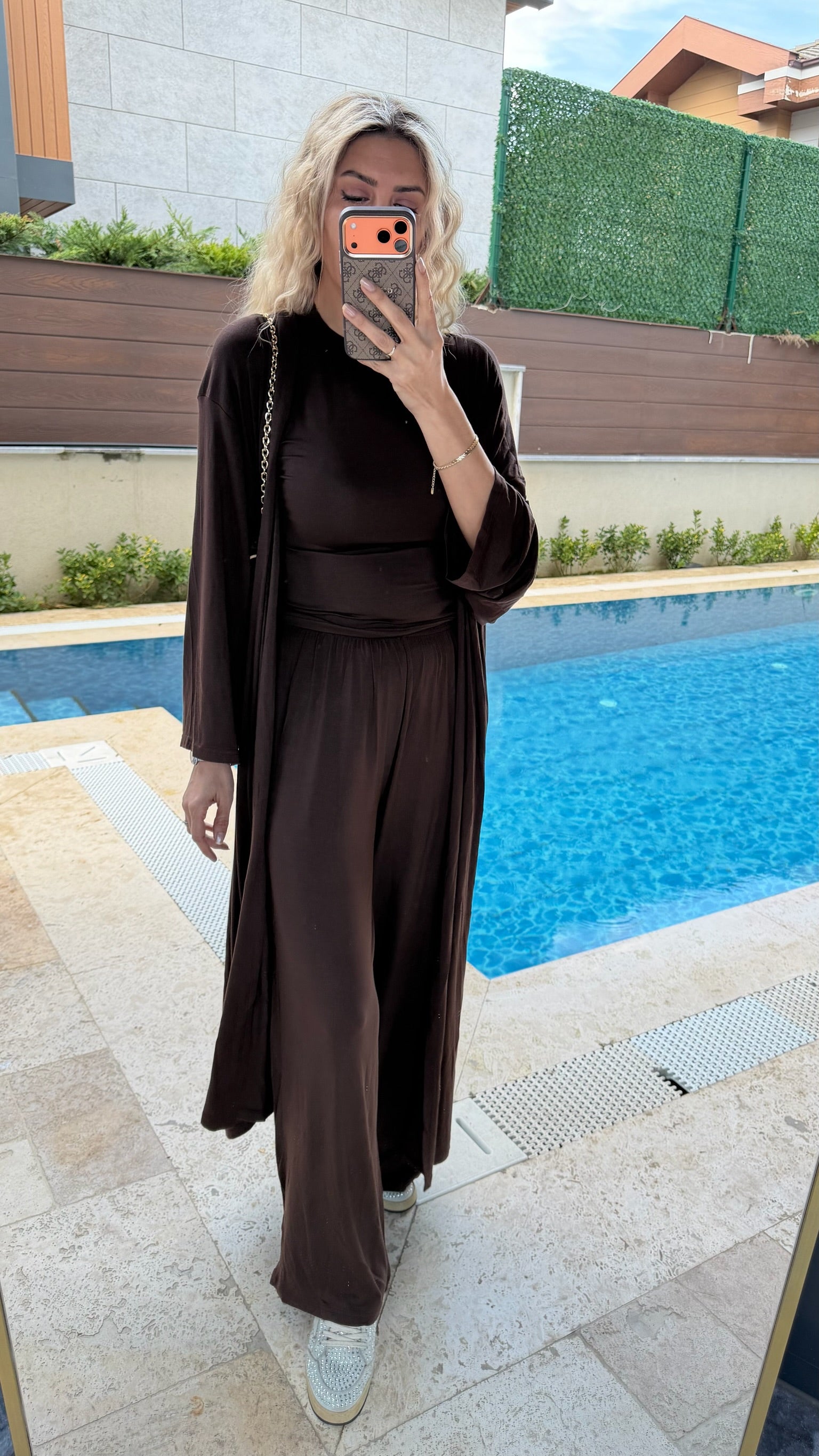 Uzun Hırkalı Üçlü Takım Acı Kahve