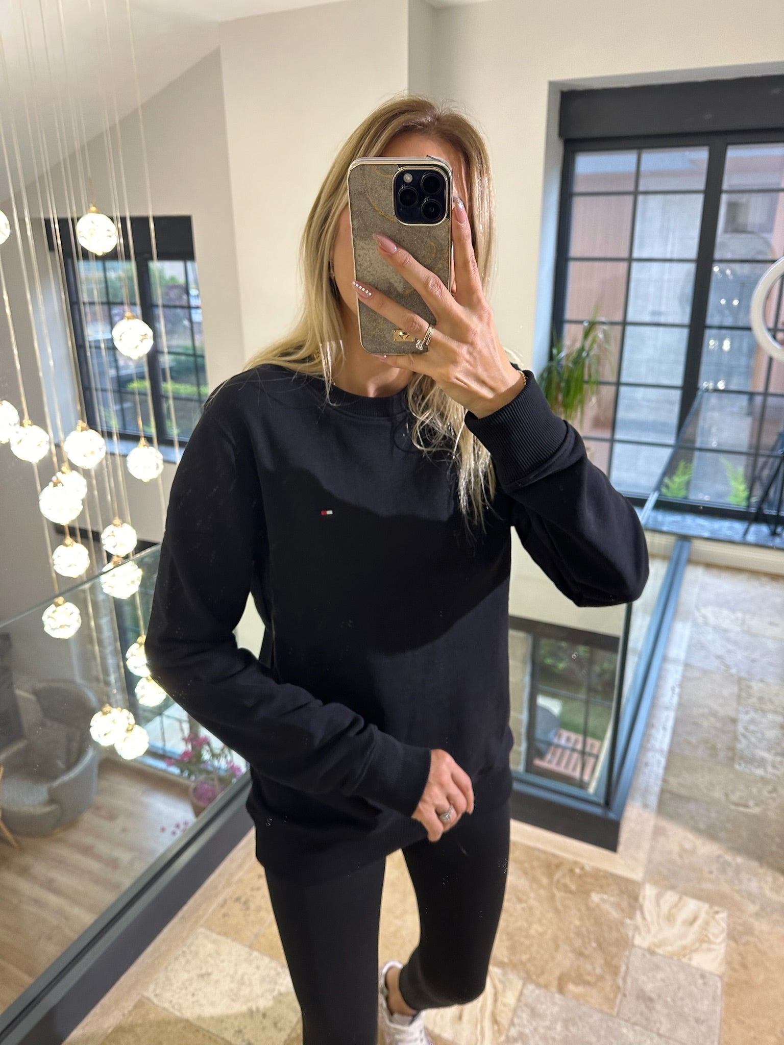 TMMY Sweat Siyah