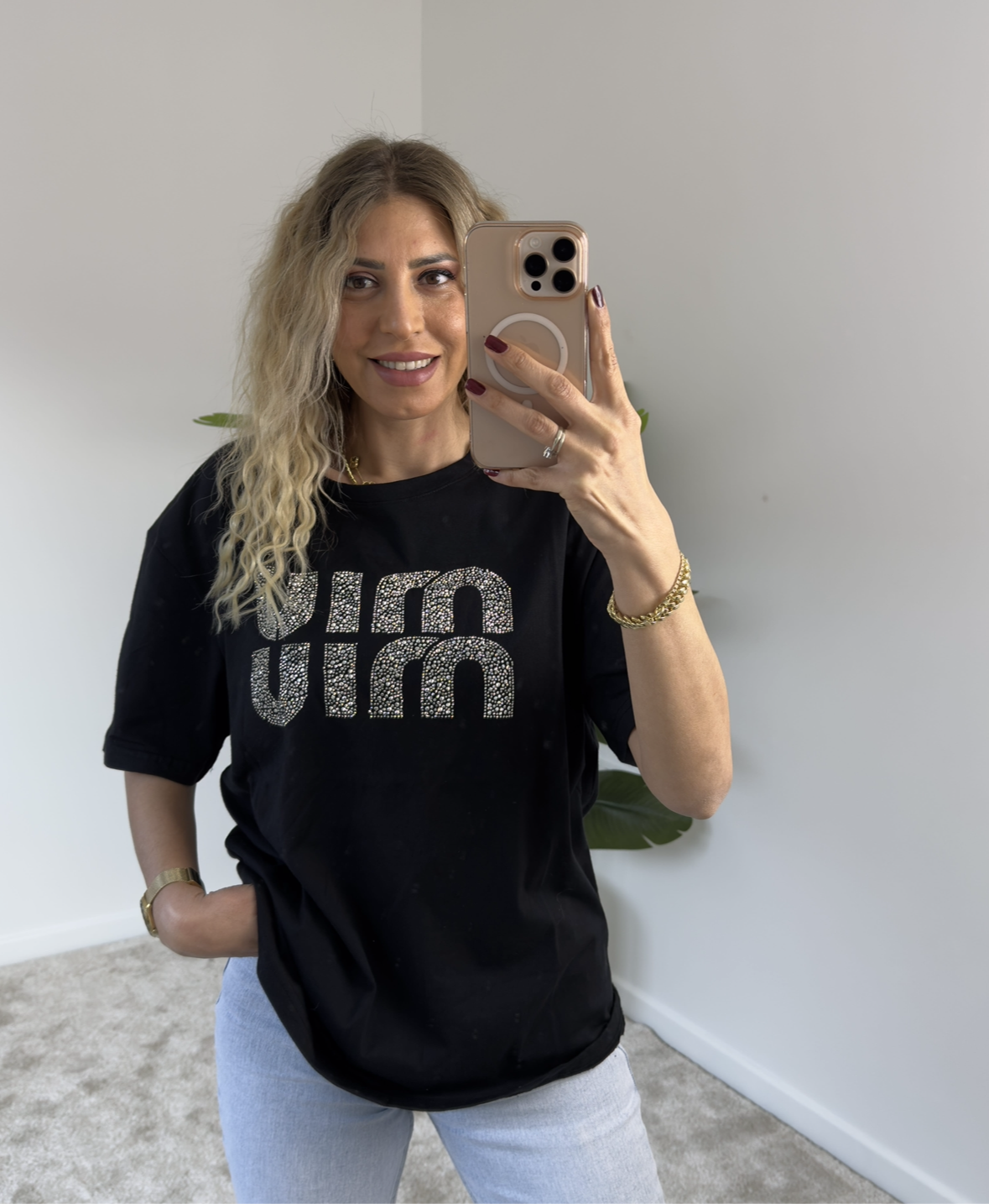 Miu Miu Siyah Tişört
