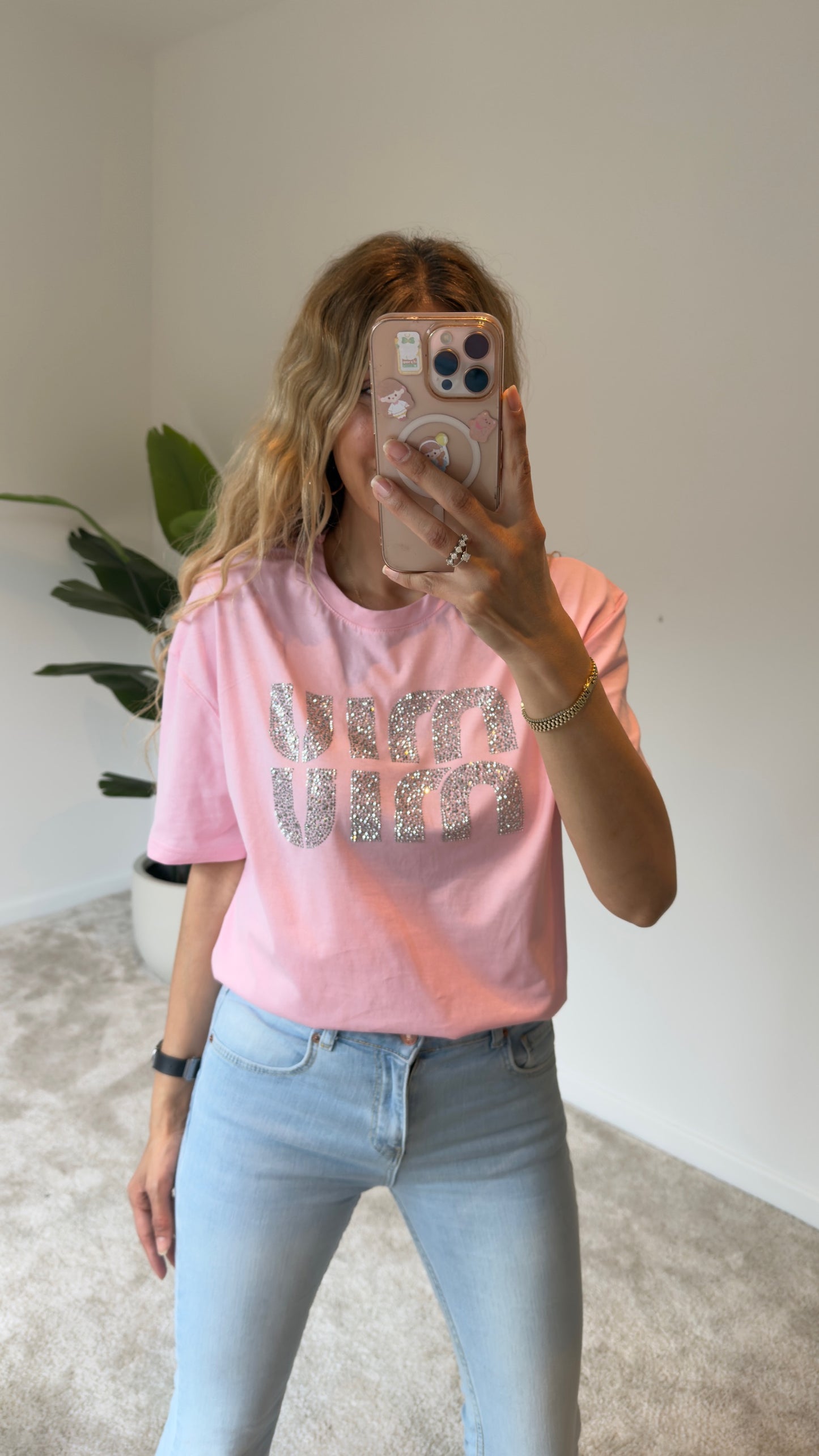 Miu Miu Pembe Tişört