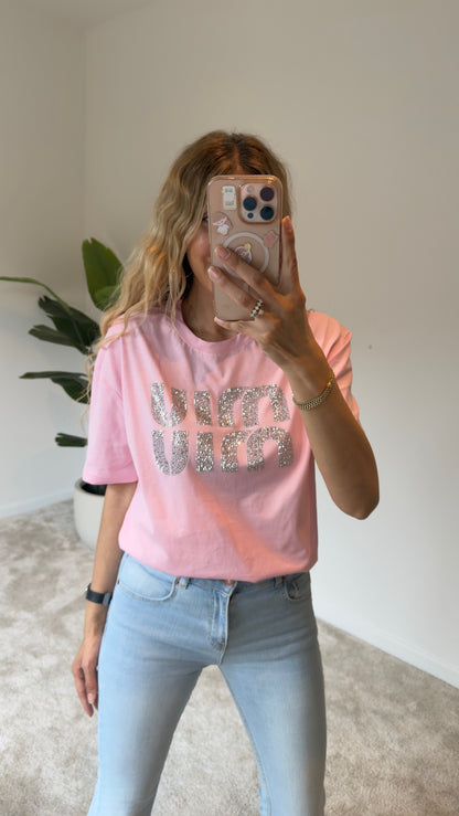 Miu Miu Pembe Tişört