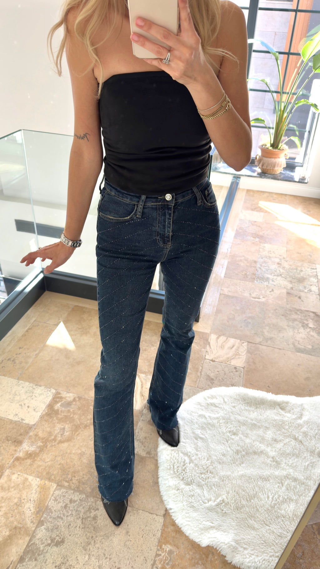 Logi Taşlı Jean