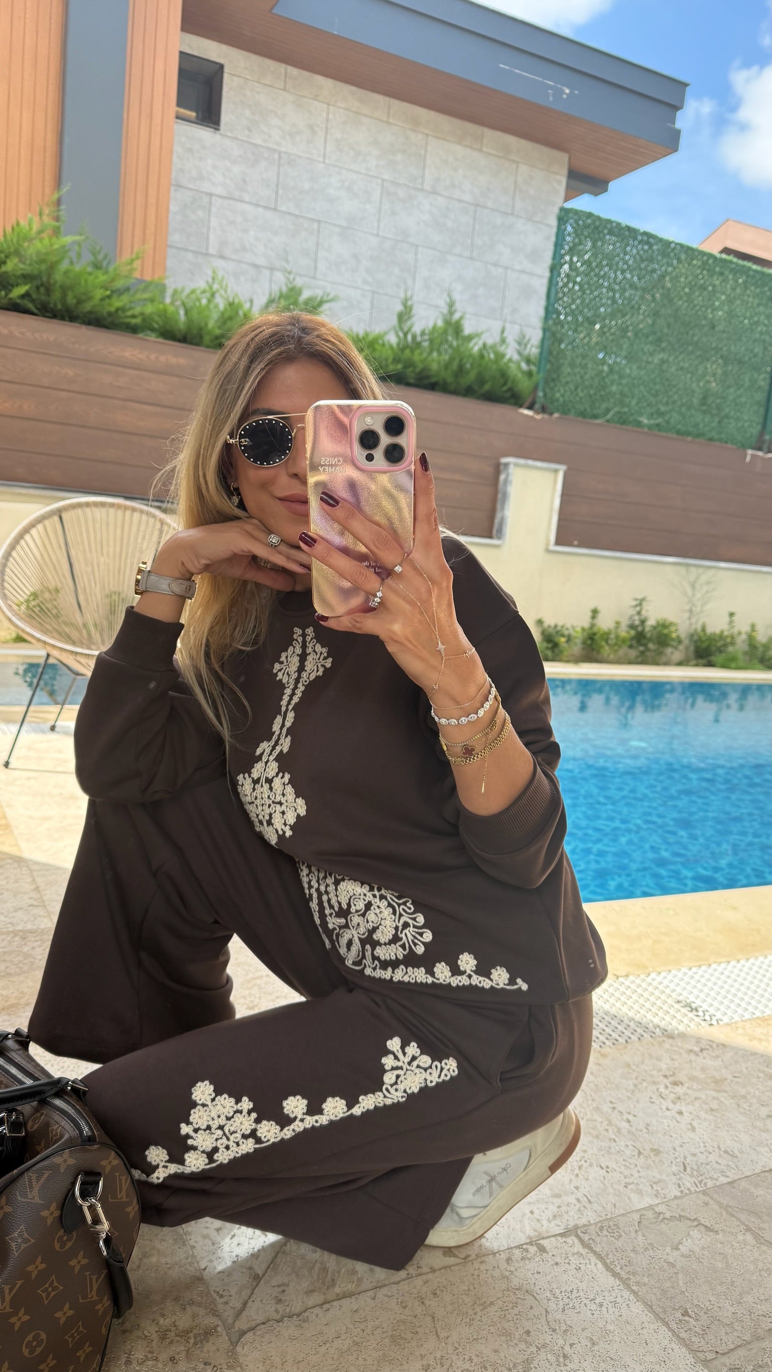 Ön İşlemeli İkili Takım Acı Kahve