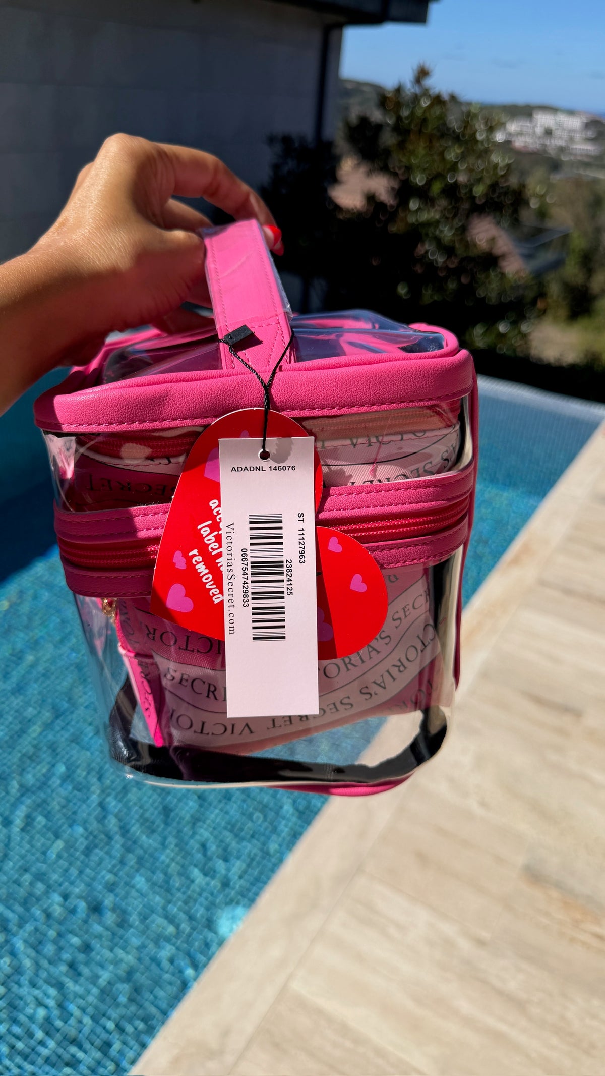 VS Deep Pink Makyaj Çantası 4’lü