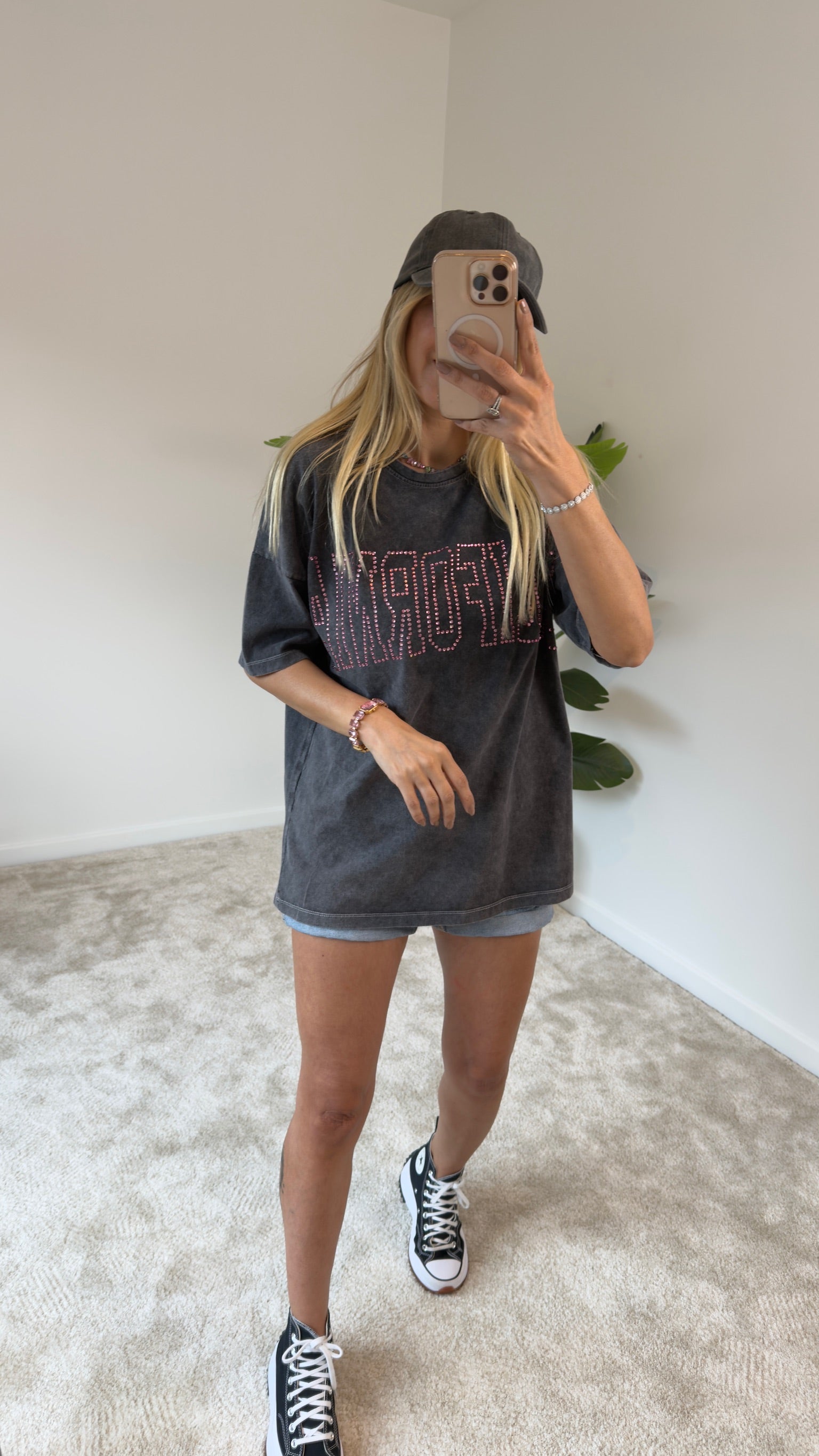 California Tişört Siyah Basic