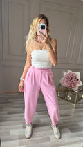 Pembe Havuç Pantolon